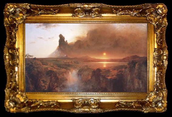 framed  Frederic E.Church Cotopaxi, ta009-2
